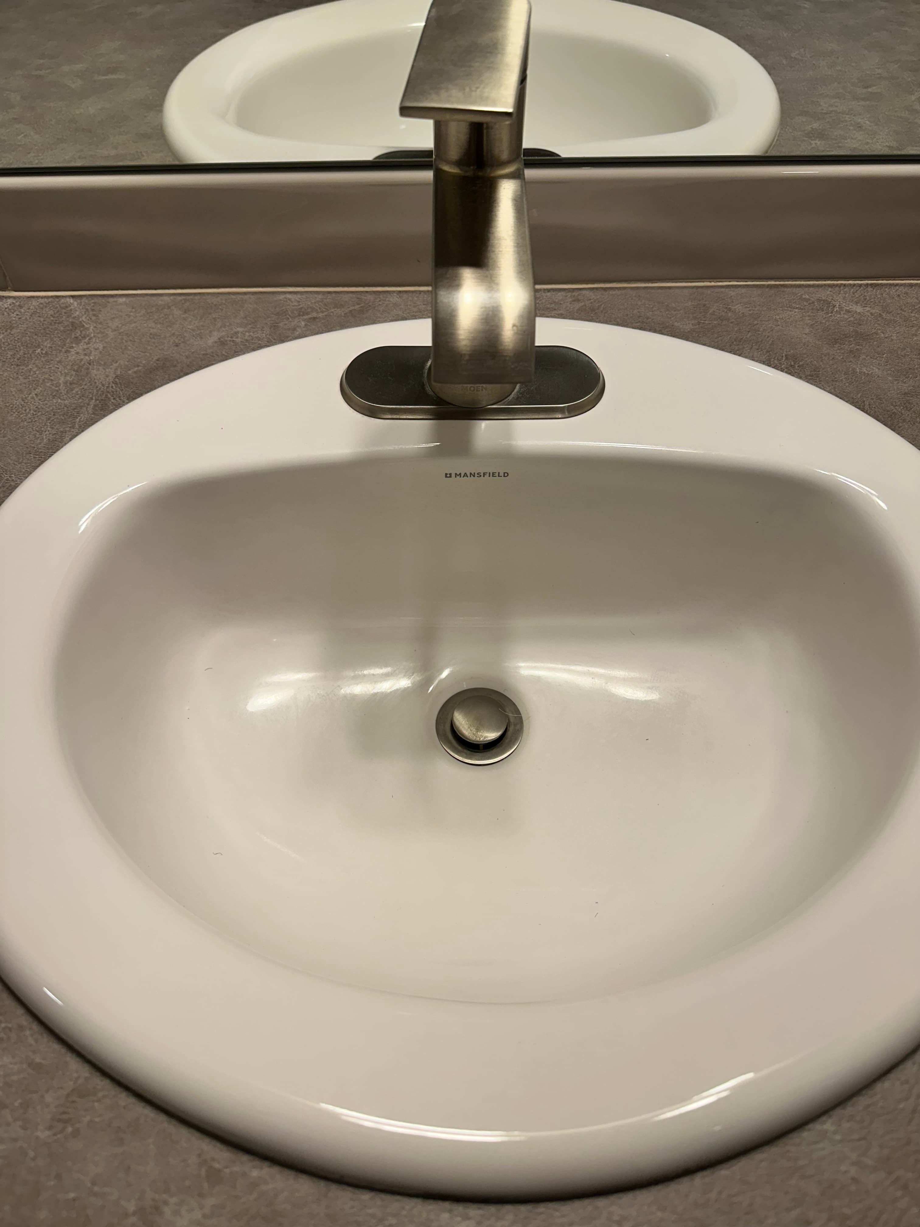Polished sink - After